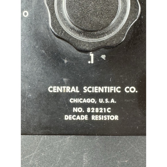 Central Scientific Model 828218 Decade Resistor - Picture 2 of 14